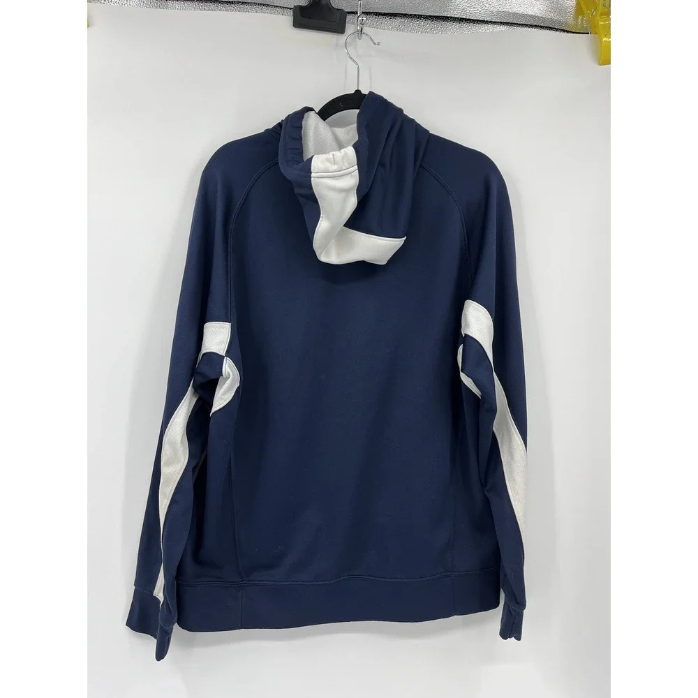 Nike Therma Fit Just Do It Hoodie Sweatshirt Men's Size Medium Navy